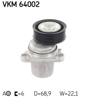 SKF Natezač kanalnog remena